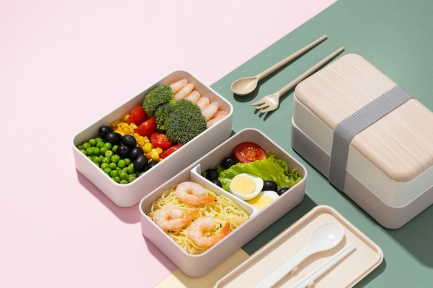 minimal bento box composition 23 2148973296